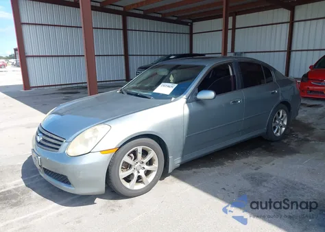 2006 Infiniti G35 from USA, damaged, VIN JNKCV51E86M516645